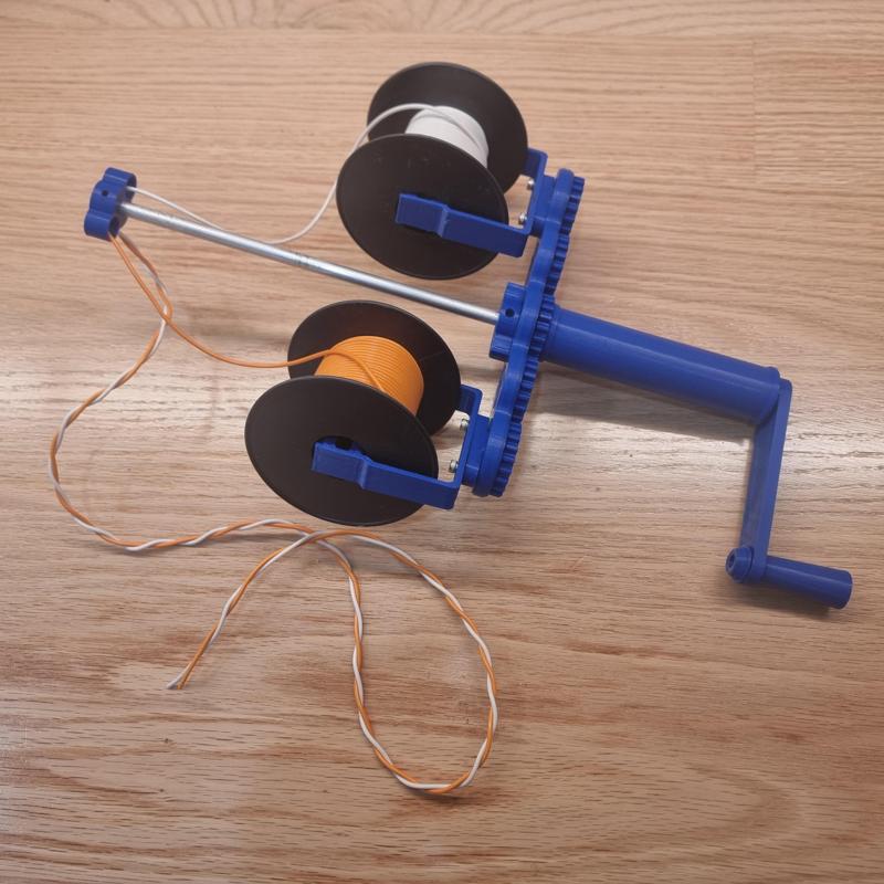 Wire Twister (counter-rotating)