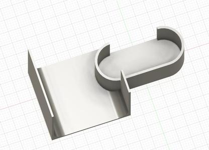 Bambulab A1 purge waste deflector