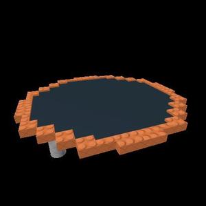 Classic roblox trampoline