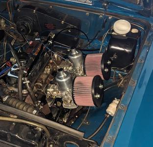 MG MGB Air Filter Cover (SU-HIF4 Carburettors)