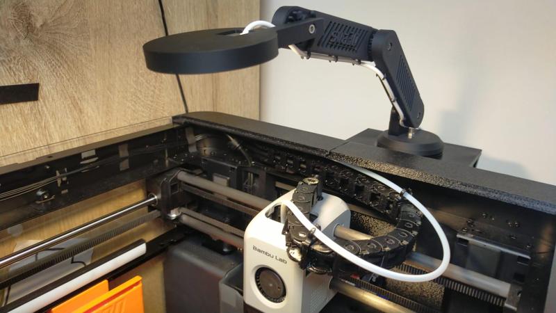 bambu light arm for bambu led lamp kit-001