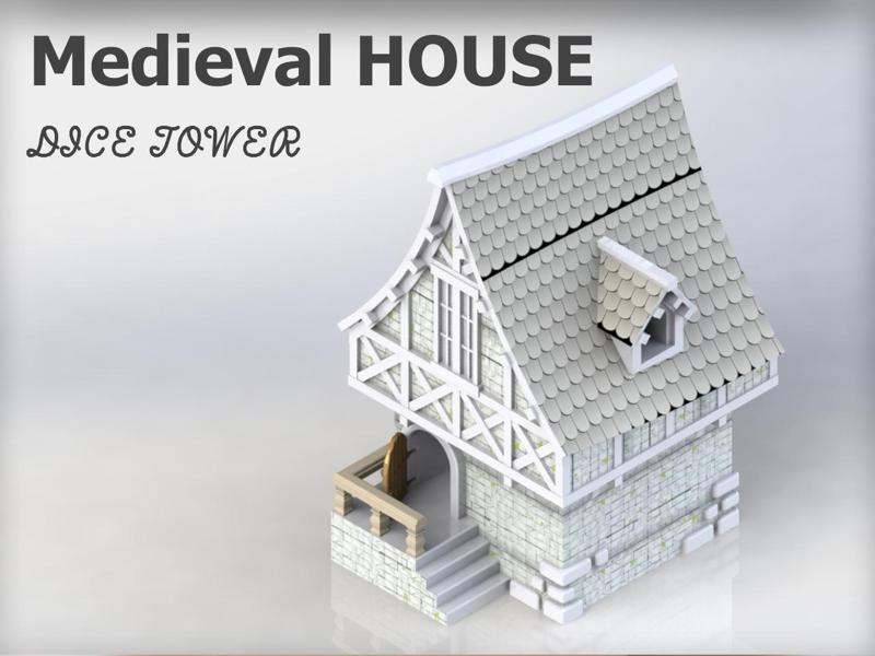 Tower Dice - Medieval House