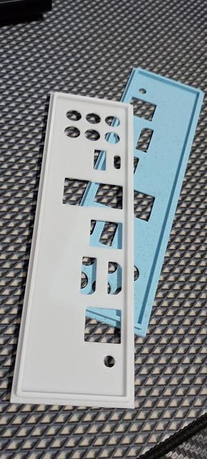 I/O shield for MSI B550-A Pro.