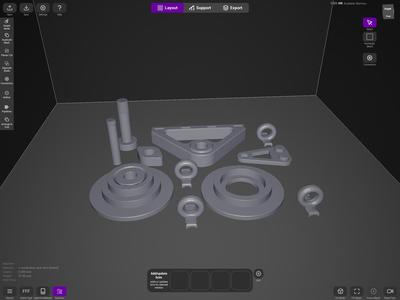 Fishing kit loose bearing