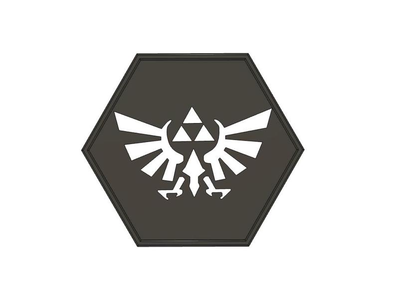 6" Hexagon Zelda