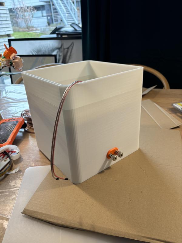 HexiBox Series: Dayton Audio DCS165-4 6.5" 6th Order Bandpass Remix: Terminal plate moved to side