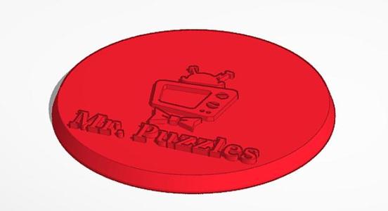 Mr. Puzzles' figurine base