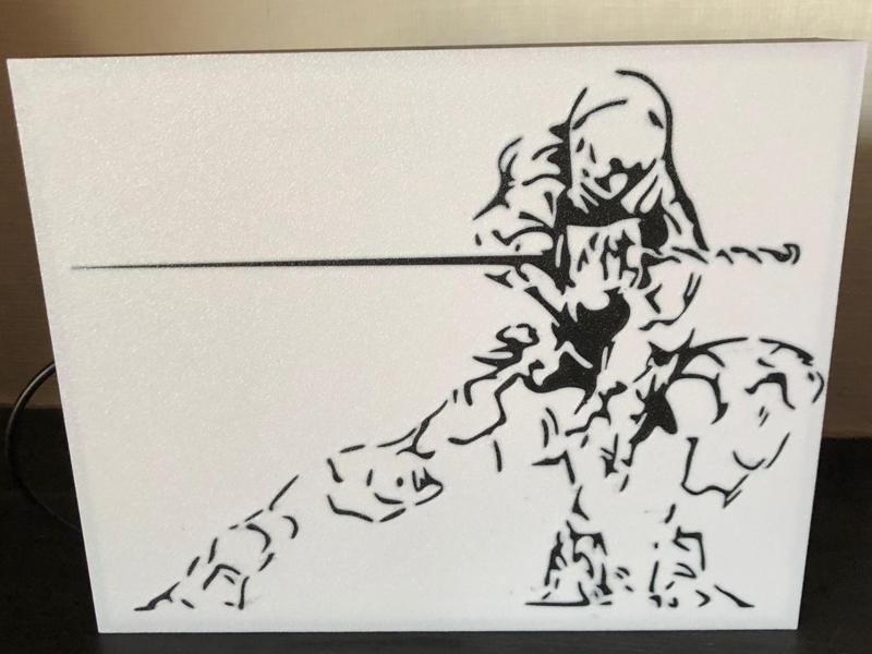 Metal Gear Solid Grey FOX (Gray Fox) Snake Light