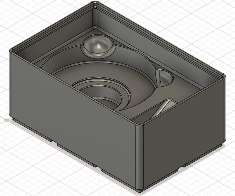 Sherline ER-16 3-Jaw Chuck and Tommy Bar Storage - Gridfinity 2x3