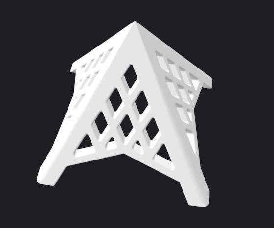 Triangle Paint Pyramid