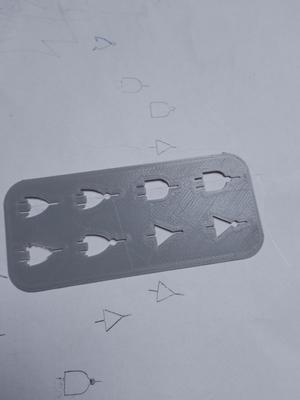 Logic gates template
