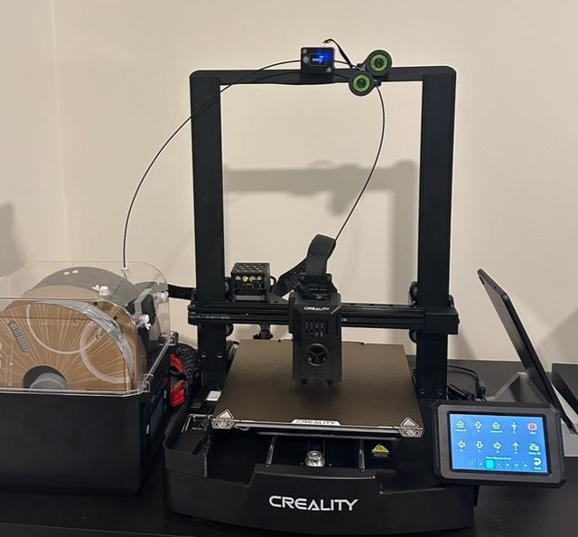 Ender 3 V3 SE KE - Horizontal Screen mount (for Guppy Screen)