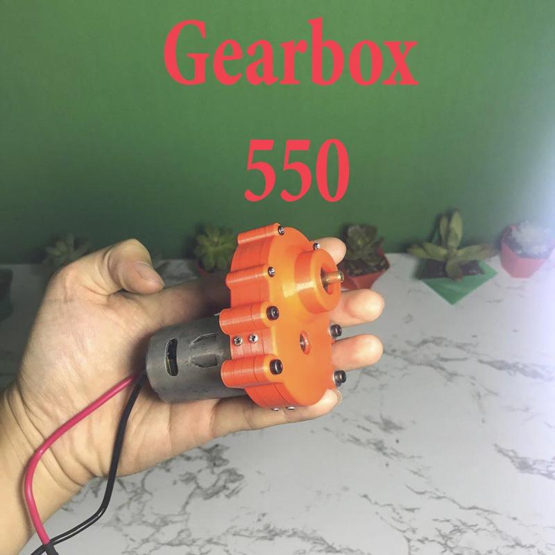 Gearbox motor 550