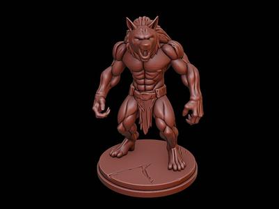 Werewolf Bust