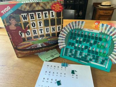 Wheel of Fortune 1992 TYCO replacement window cover flaps