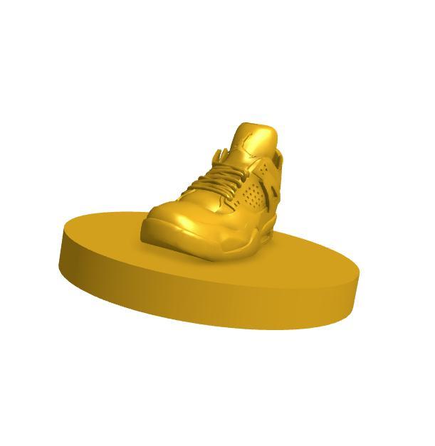 Nike shoe with stand