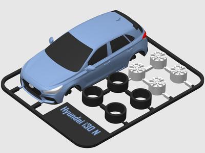 Hyundai i3N0 kit card