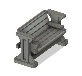 Basic Porch Swing • 1:64 Scale