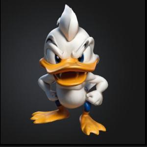Chibi style donald duck