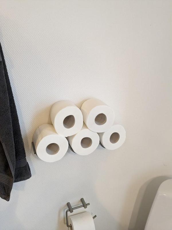 Toilet paper wallmount - modular