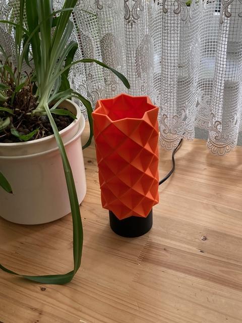 Lamp #37 - Knurled Lage Facet