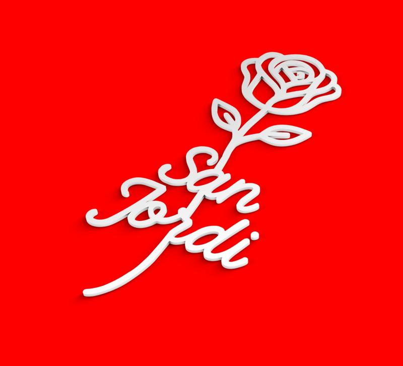 Sant Jordi bookmark 🐉🐉📚🌹