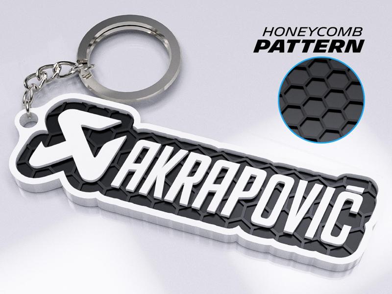 Akrapovic Keychain