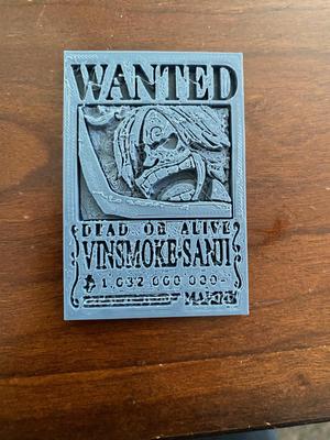 Vinsmoke Sanji Post Wano bounty poster