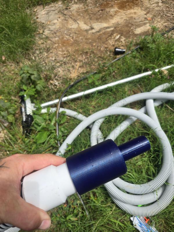 Bestway power steel vacuum hose adapter