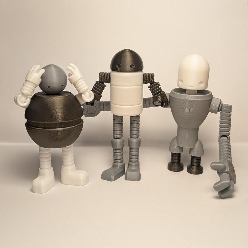 R1 to 3 - Customisable Robots