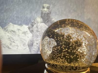 Son of Godzilla figurine.