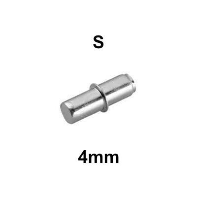 Shelf Pegs (4mm) S (Beveled / Flat Ends)