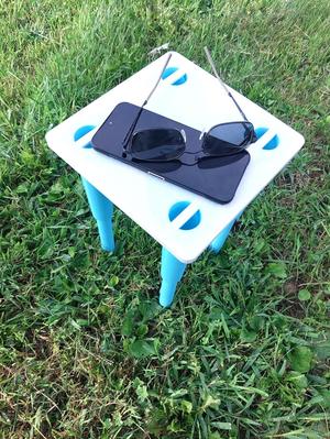 Beach Chair Side Table