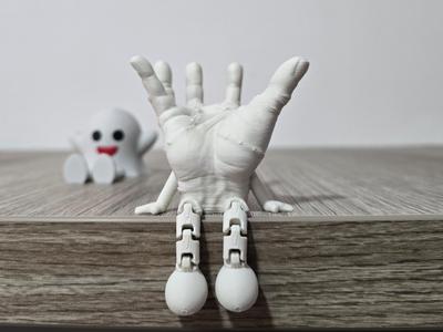Wednesday hand - Articulated