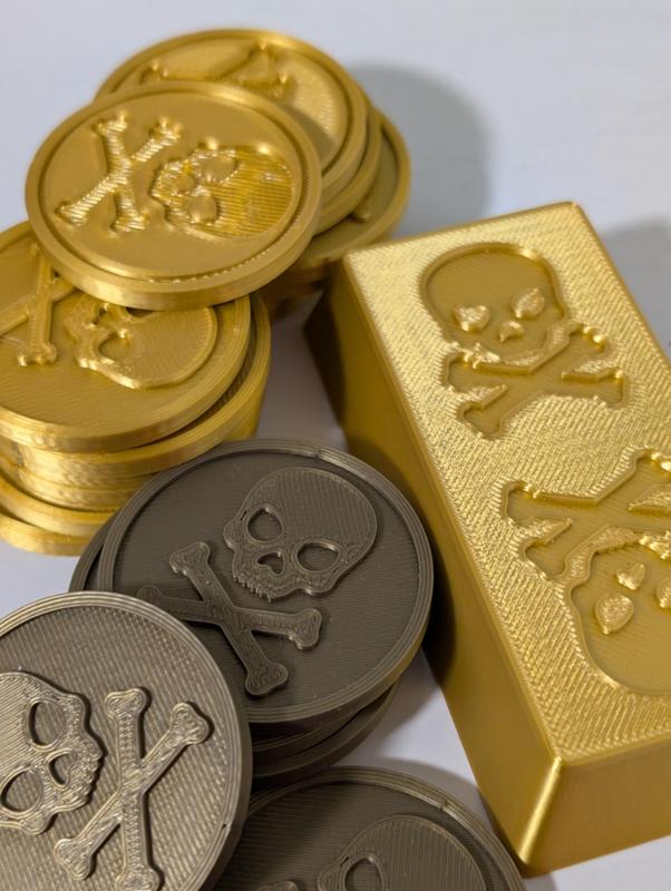 Pirate Booty (Coin and Bar)