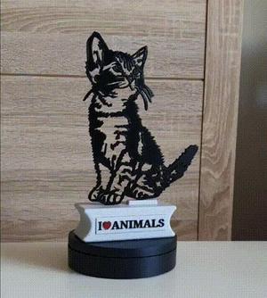 I Love Animals Statuette