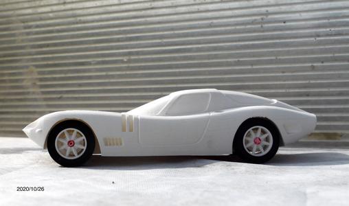 Studio di modellazione su Bizzarrini 5300GTS