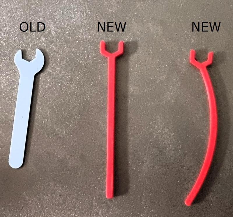 Long Eccentric spacer / nut wrench!