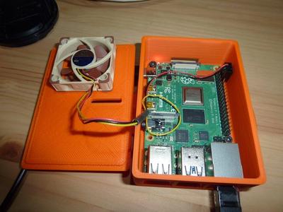 Raspberry Pi 4 case - Corrected