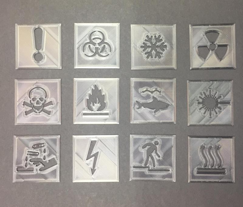 ISO Sign Stencils