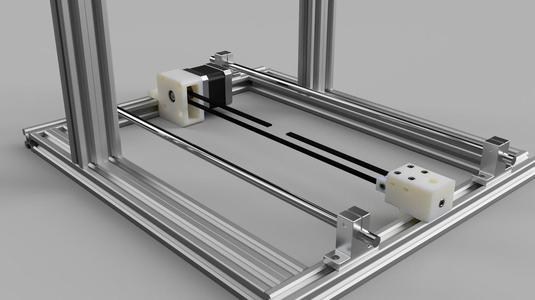 Belt tensioner and motor mount