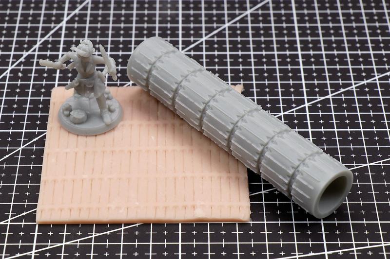 Banded Wood Texture Roller