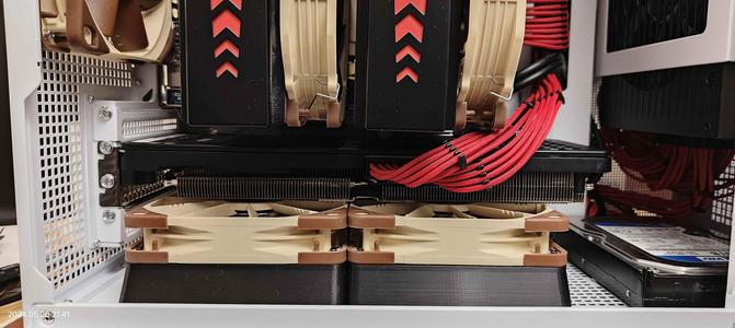 Fan duct mod for Asus AP201 case GPU deshroud mod
