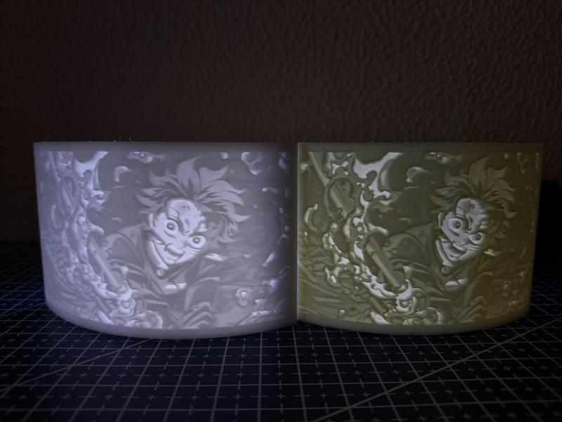 Tanjiro Kamado from Demon Slayer Lithophane
