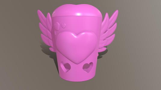 HeartPenCup