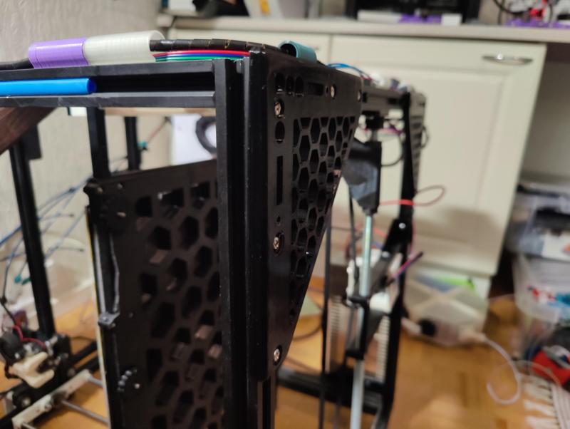 Tronxy X5S frame squaring brace