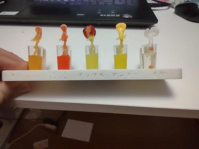 Freshly Squeezed Juice Mascot Series 1 Display (生搾りジュースマスコット１ディスプレイ）