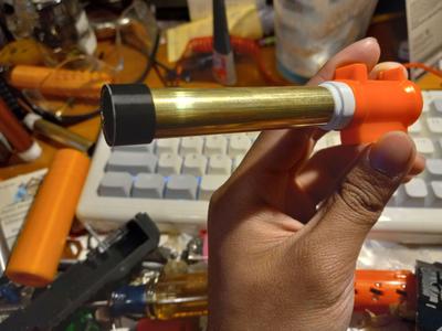 Nerf 17/32 Brass to 16 mm Barrel Adapter