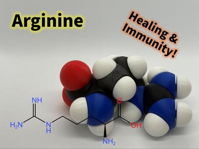 Arginine molfidget with rotatable bonds