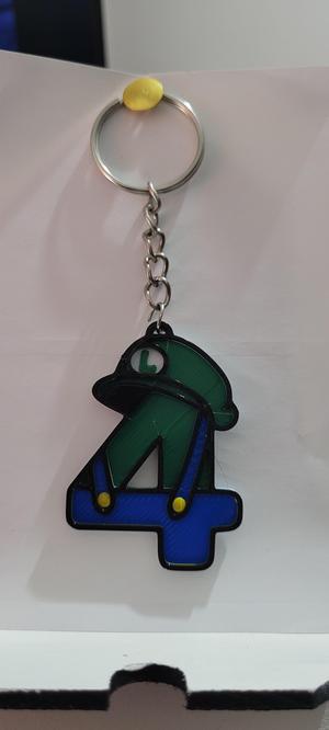 NUMBER 4 LUIGI (MARIO BROS)